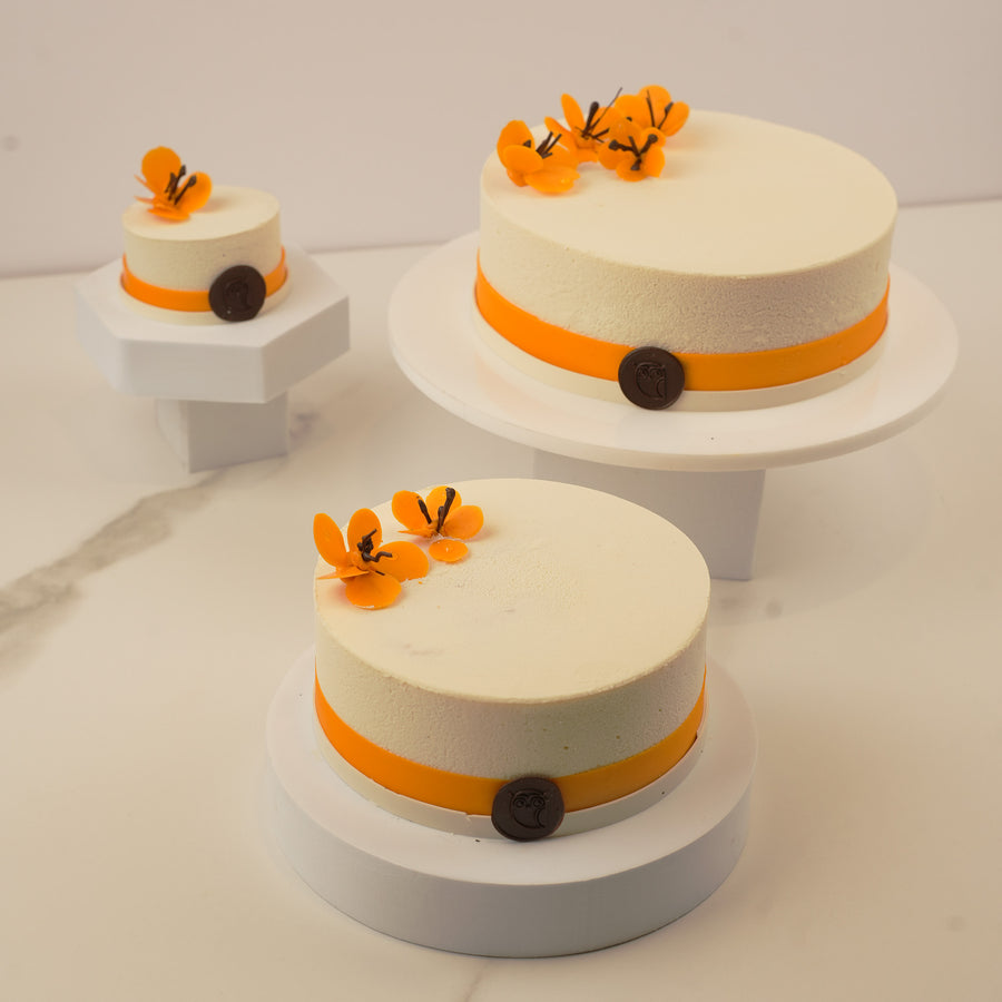 Exotique passionfruit and coconut cake by Felice Pasticceria, Pune