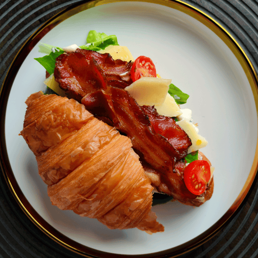 Bacon and Gruyere Croissant