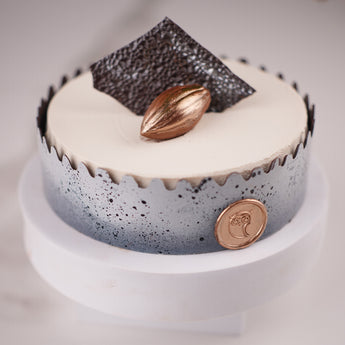 Classic tiramisu cake, close-up
